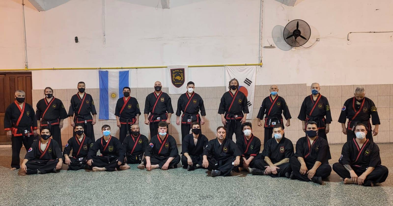 CLASE EN BAHIA BLANCA DICTADA POR EL MAESTRO DAE WON YOO