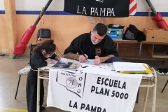 El sábado 9 de septiembre, la Agrupación YONG realizó una clase conjunta y exámenes;