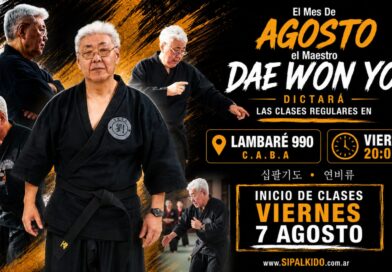 COMUNICADO IMPORTANTE: CAMBIO DE HORARIO Y SEDE DEL MAESTRO DAE WON YOO
